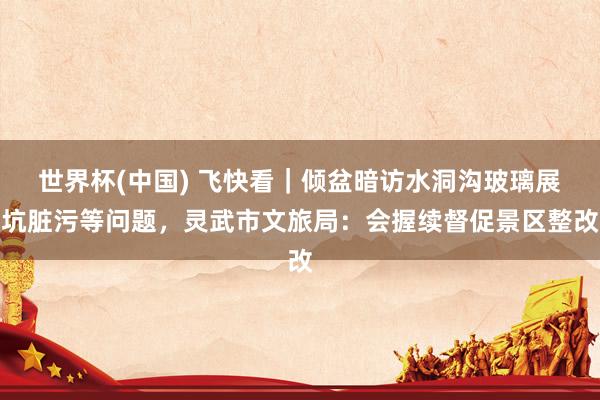 世界杯(中国) 飞快看|倾盆暗访水洞沟玻璃展坑脏污等问题,灵武市文旅局:会握续督促景区整改